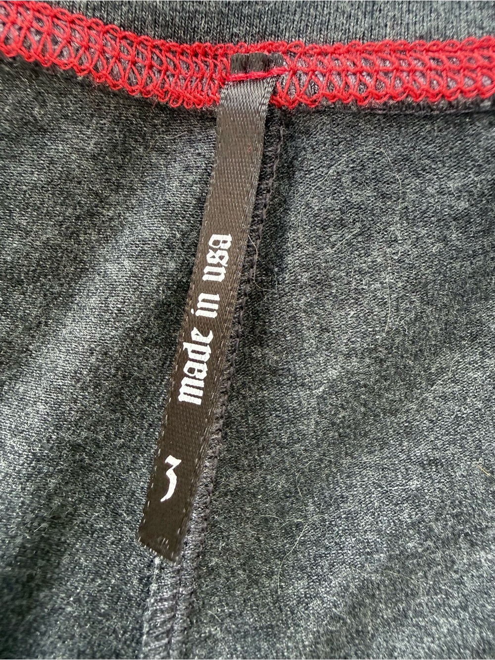 Dark grey Alp N Rock Yoga Pants with Embroidered Waistband - Picture 10 of 12